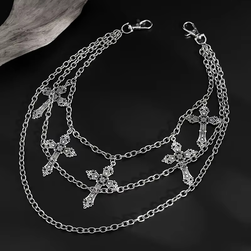 Men'S Accessories For Jeans - Модная панк-металлическая цепочка для брюк, хип-хоп