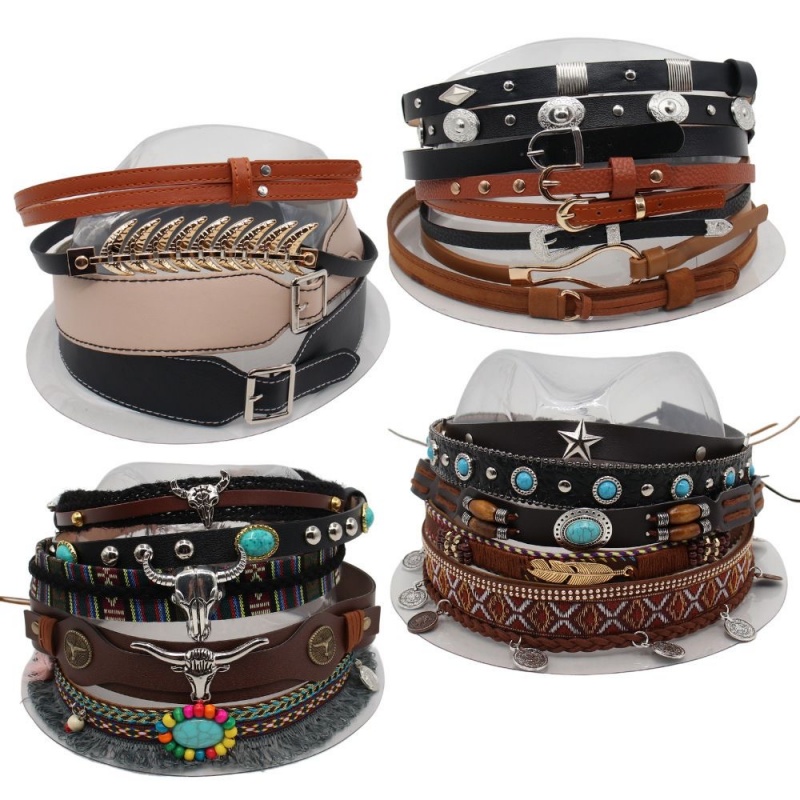Men Accessories Ethnic - Ремень в этническом ретро-стиле, повязка на