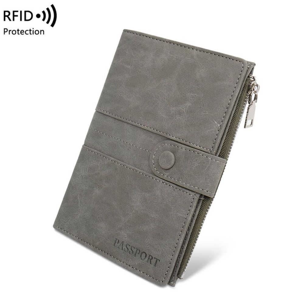 Passport Wallet Rfid - RFID-защитный чехол для паспорта из ПУ,