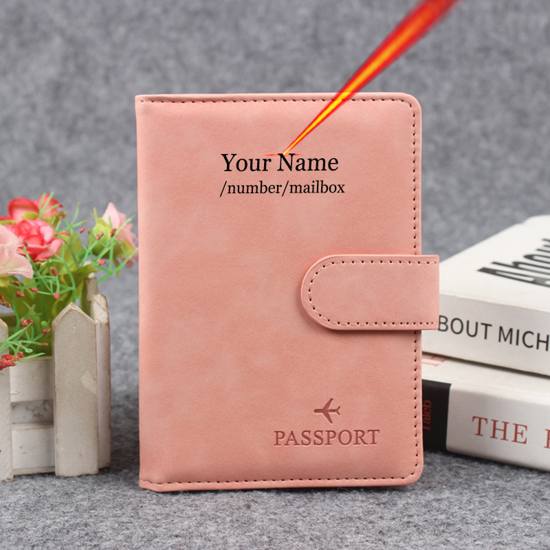 Passport Wallet Rfid - Обложка для паспорта с магнитной кнопкой,