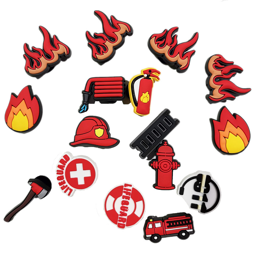 Men'S Accessories Crocs - Подвески для обуви Fireman, аксессуары для