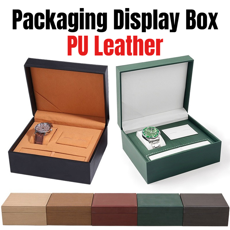 Cufflink Box Set - Элитный подарочный набор из искусственной кожи: