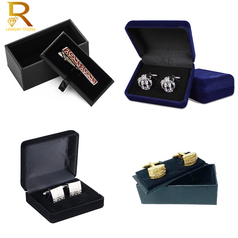 Cufflink Box Set - Упаковочная коробка для мужских запонок оптом,