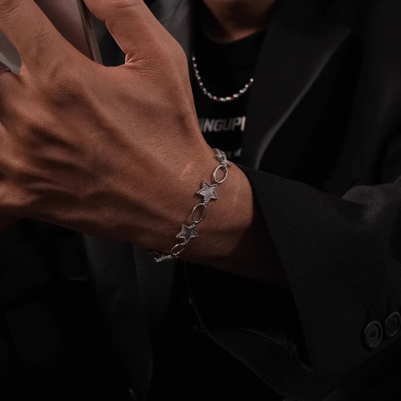 Men'S Accessories High End - Браслет в стиле Y2K с металлической
