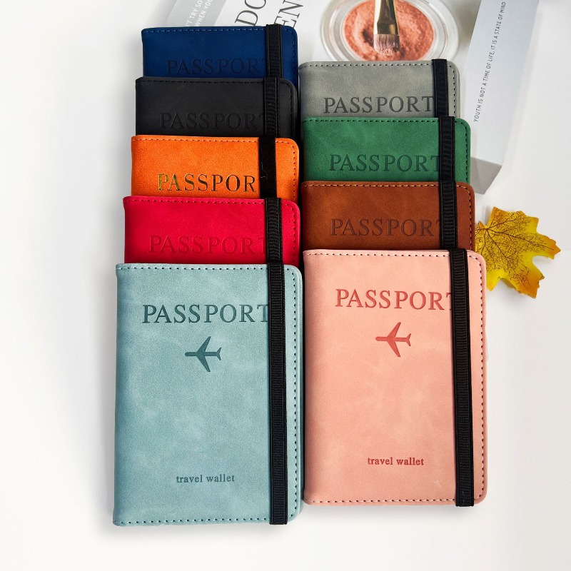Passport Wallet Rfid - Держатель для паспорта из искусственной кожи,