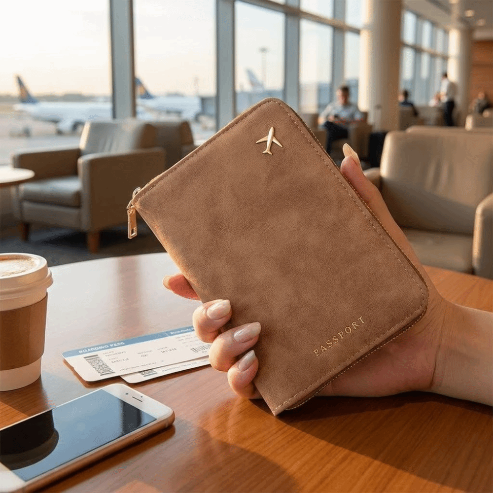Кожаный многофункциональный ор – обзор и цена Passport Wallet Rfid