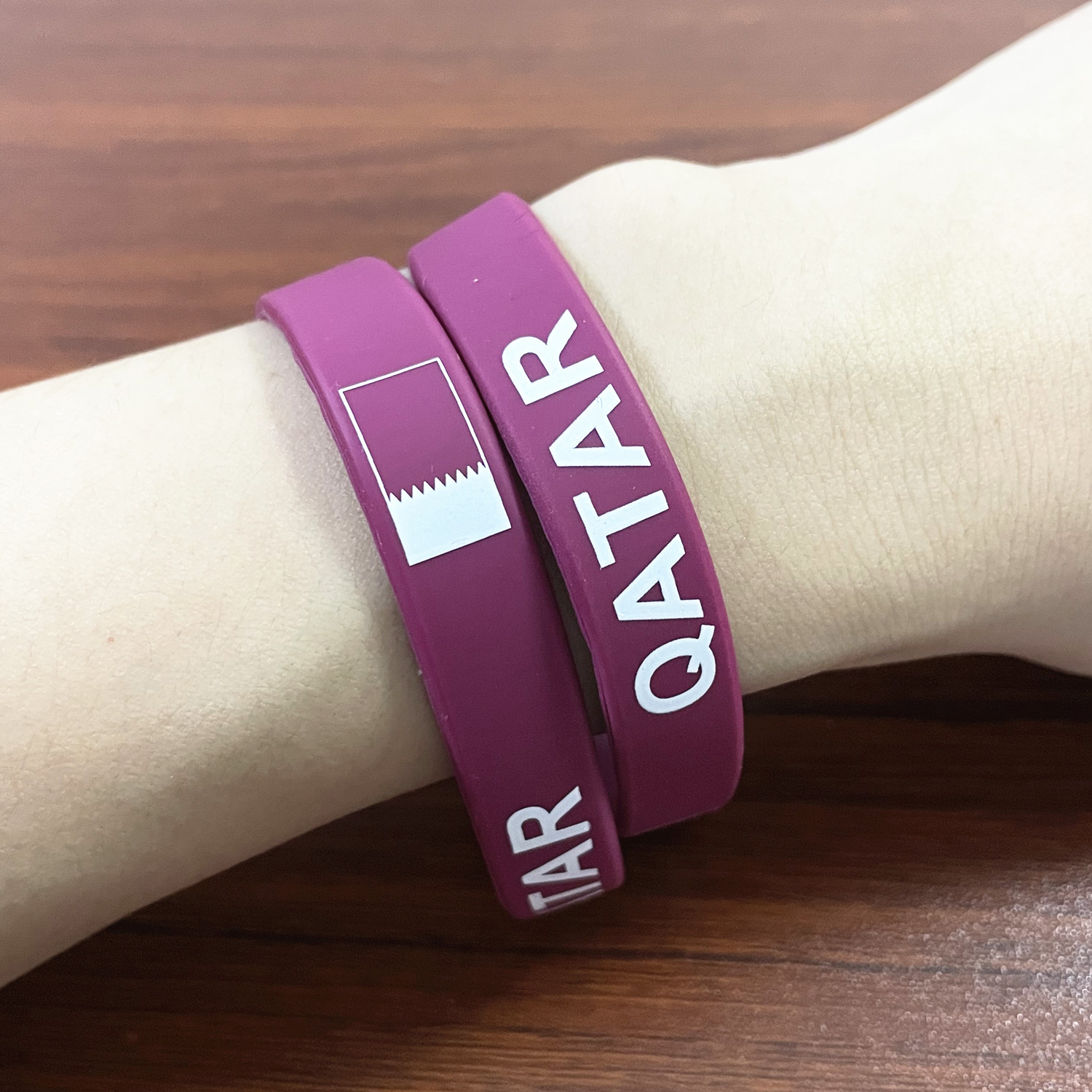 Силиконовые браслеты с флагом  – обзор и цена Men Accessories Qatar
