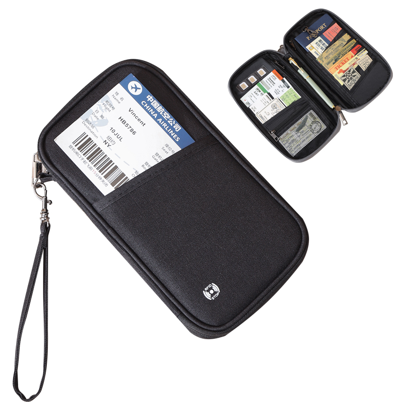 Кошелек для паспорта с блокиро – обзор и цена Passport Wallet Rfid