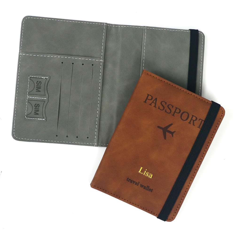 Персонализированный кожаный че – обзор и цена Passport Wallet Rfid