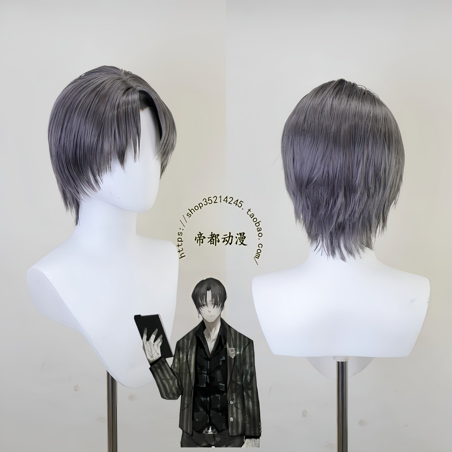 Парик для косплея Вирджила из  – обзор и цена Men Accessories Korea