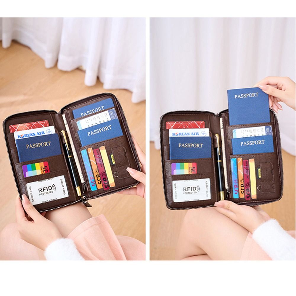 Кошелек-зажим для паспорта из  – обзор и цена Passport Wallet Rfid