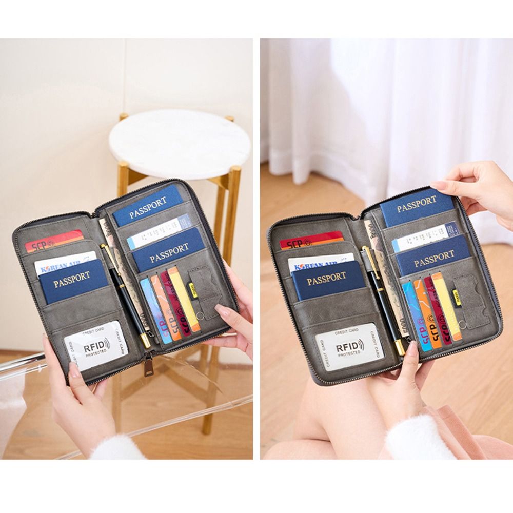 Кошелек-зажим для паспорта из  – обзор и цена Passport Wallet Rfid
