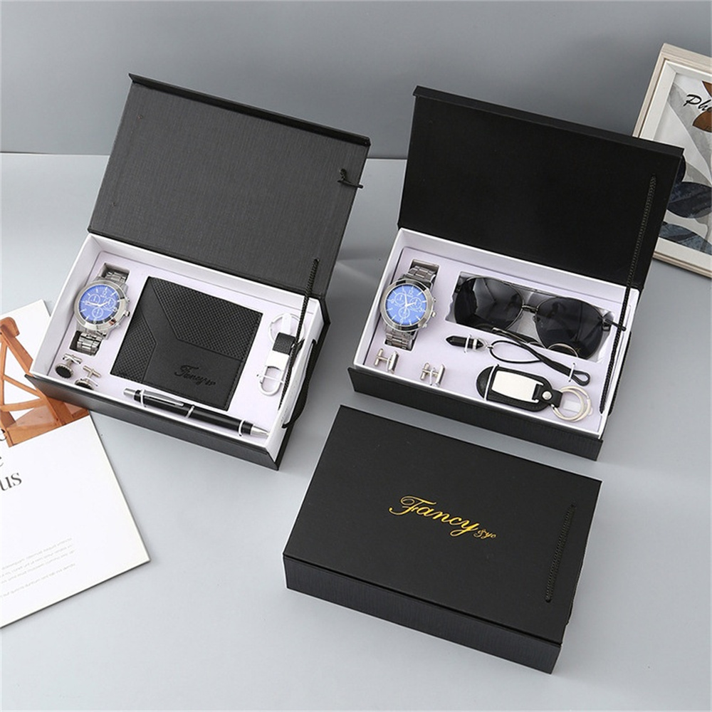 Новые мужские подарочные часы  – обзор и цена Cufflink Box Set