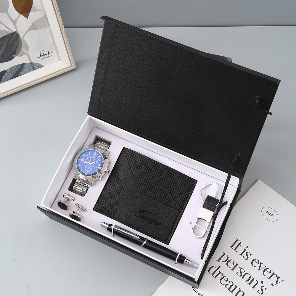 Новые мужские подарочные часы  – обзор и цена Cufflink Box Set