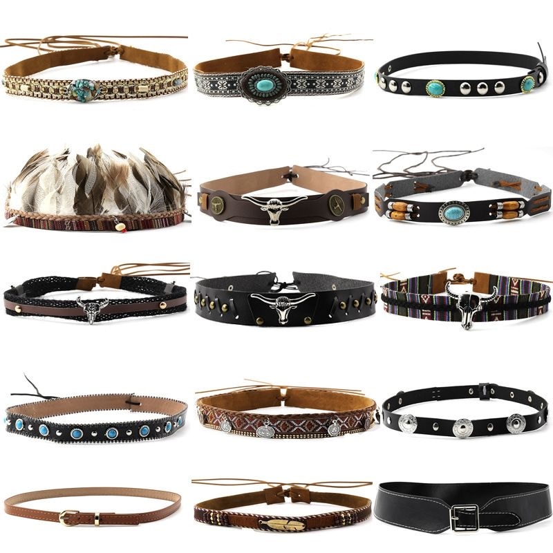 Ремень в этническом ретро-стил – обзор и цена Men Accessories Ethnic