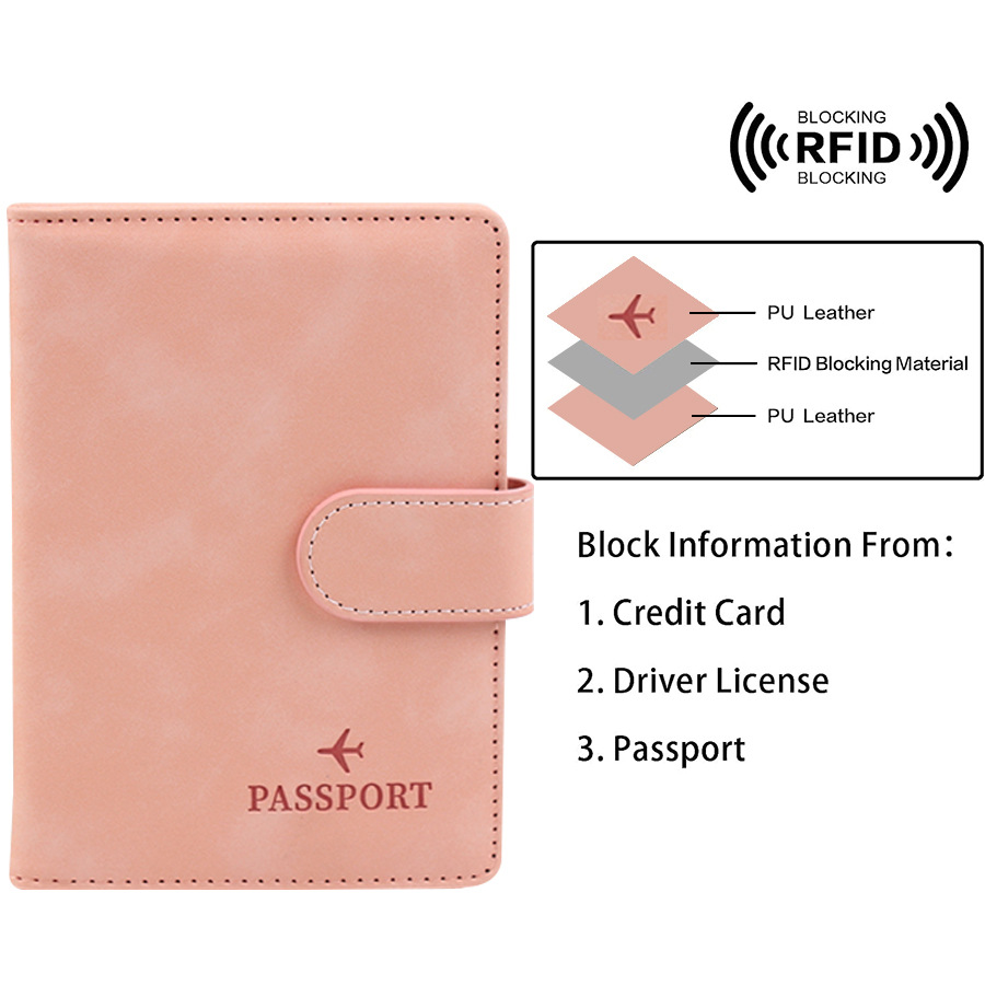 Обложка для паспорта с магнитн – обзор и цена Passport Wallet Rfid