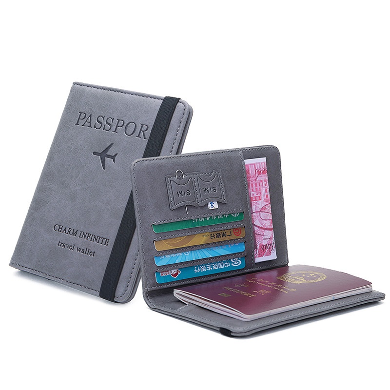 Обложка для паспорта с RFID-за – обзор и цена Passport Wallet Rfid
