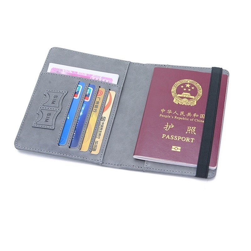 Обложка для паспорта с RFID-за – обзор и цена Passport Wallet Rfid