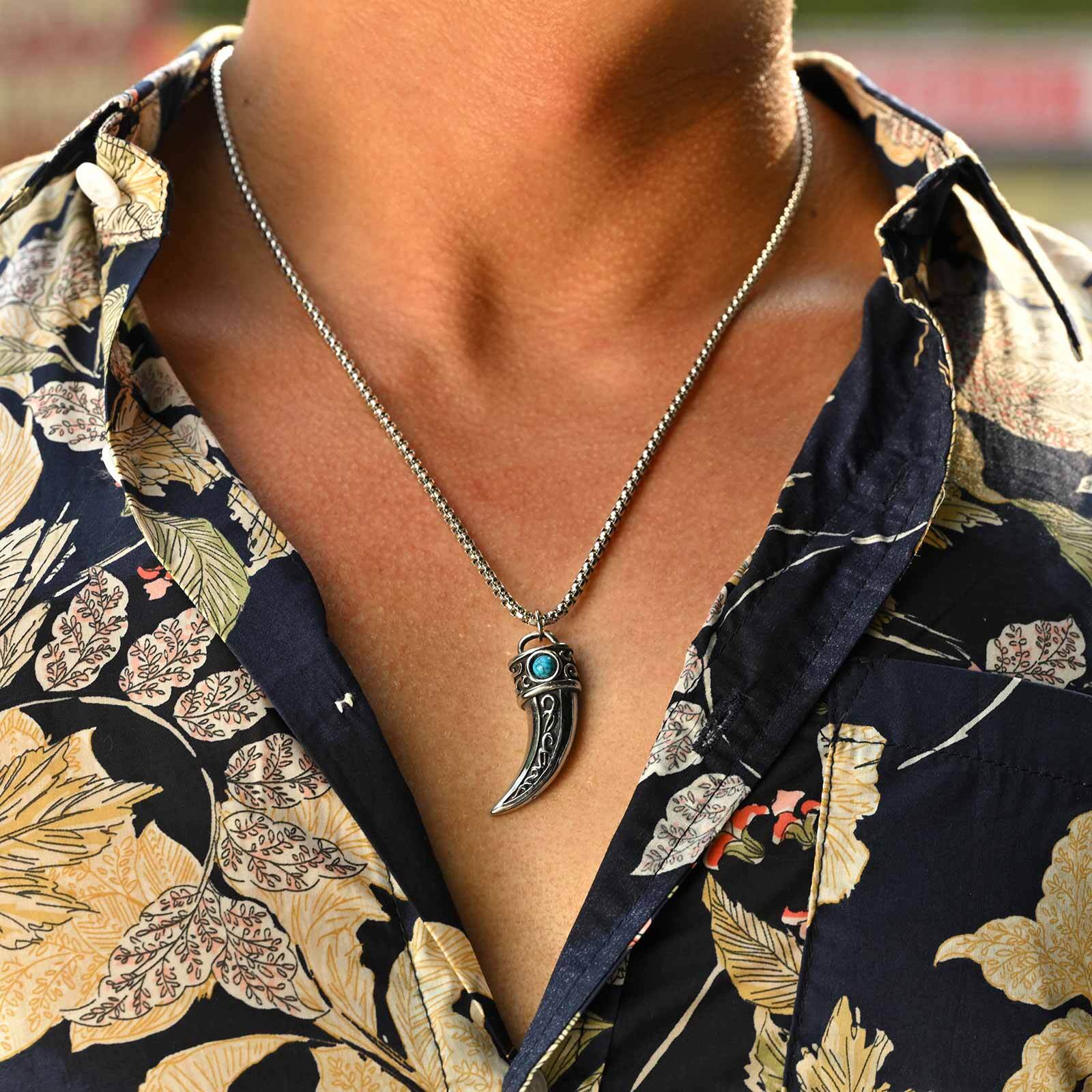 Винтажное ожерелье с подвескам – обзор и цена Men Accessories Ethnic