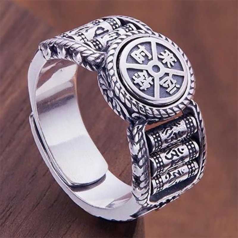 Кольцо с мантрой из шести симв – обзор и цена Men Accessories Ethnic