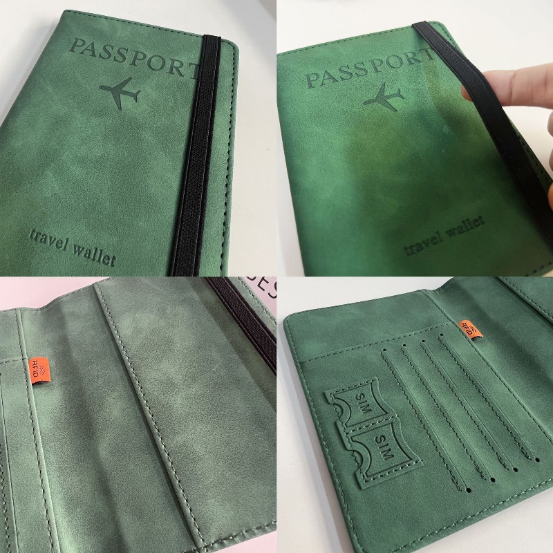 Держатель для паспорта из иску – обзор и цена Passport Wallet Rfid