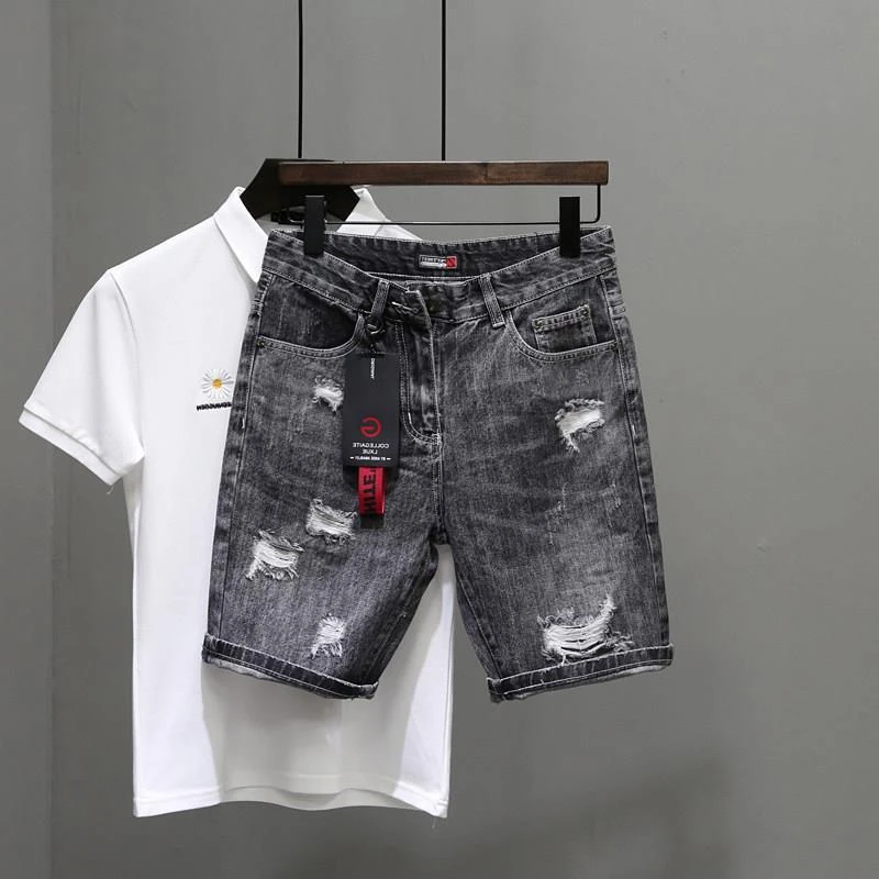 Шорты мужские рваные джинсовые – обзор и цена Men'S Accessories For Jeans