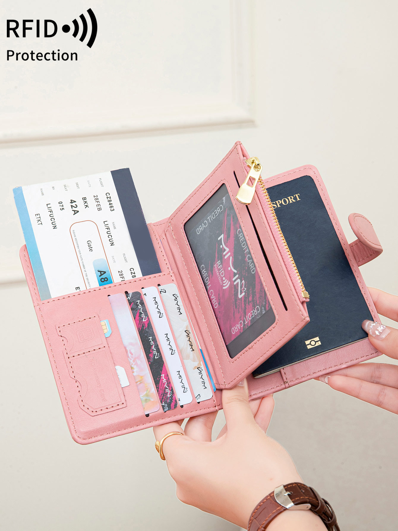 Многофункциональный RFID-кошел – обзор и цена Passport Wallet Rfid