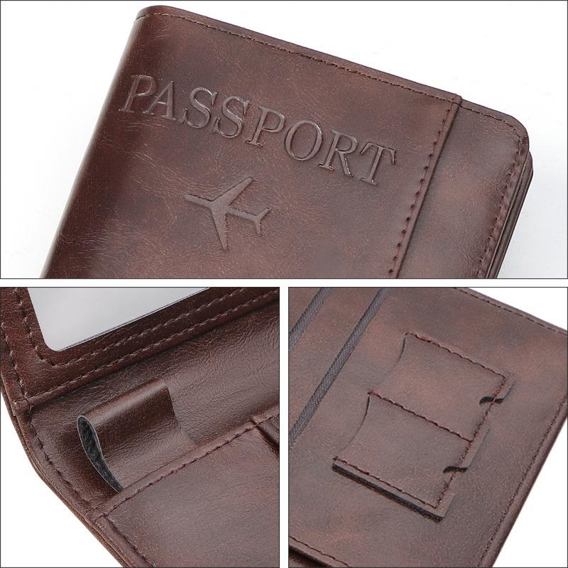 Легкий кошелек для паспорта с  – обзор и цена Passport Wallet Rfid